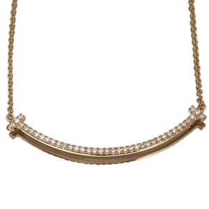 Tiffany T Smile Small Necklace Diamond